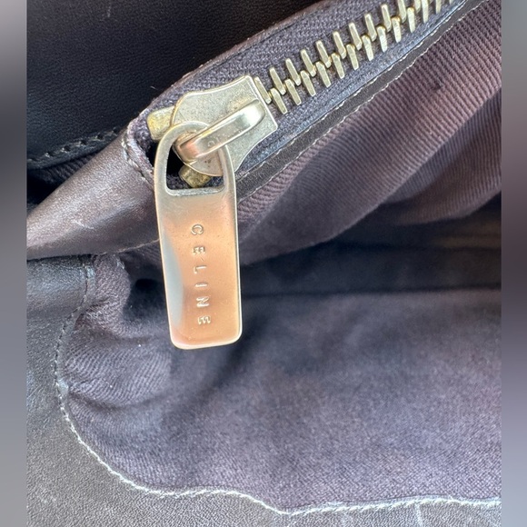 Celine-Authentic-Macadam Boogie Pony Hair Tote - Picture 5 of 16